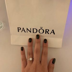Sterling Silver Pandora Ring (promise ring)